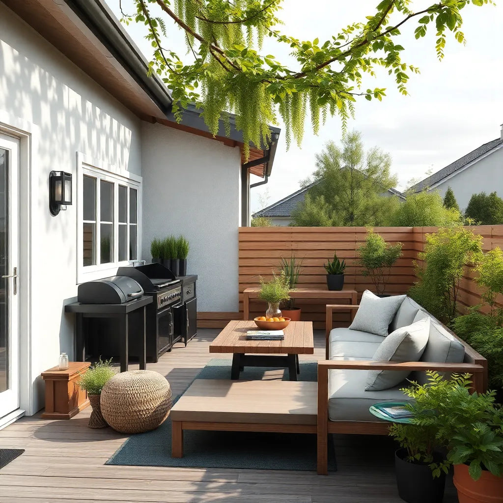 Inred din uteplats: De bästa tipsen för att skapa en mysig utomhusmiljö