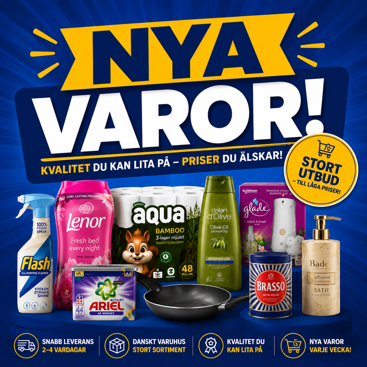 Nya varor