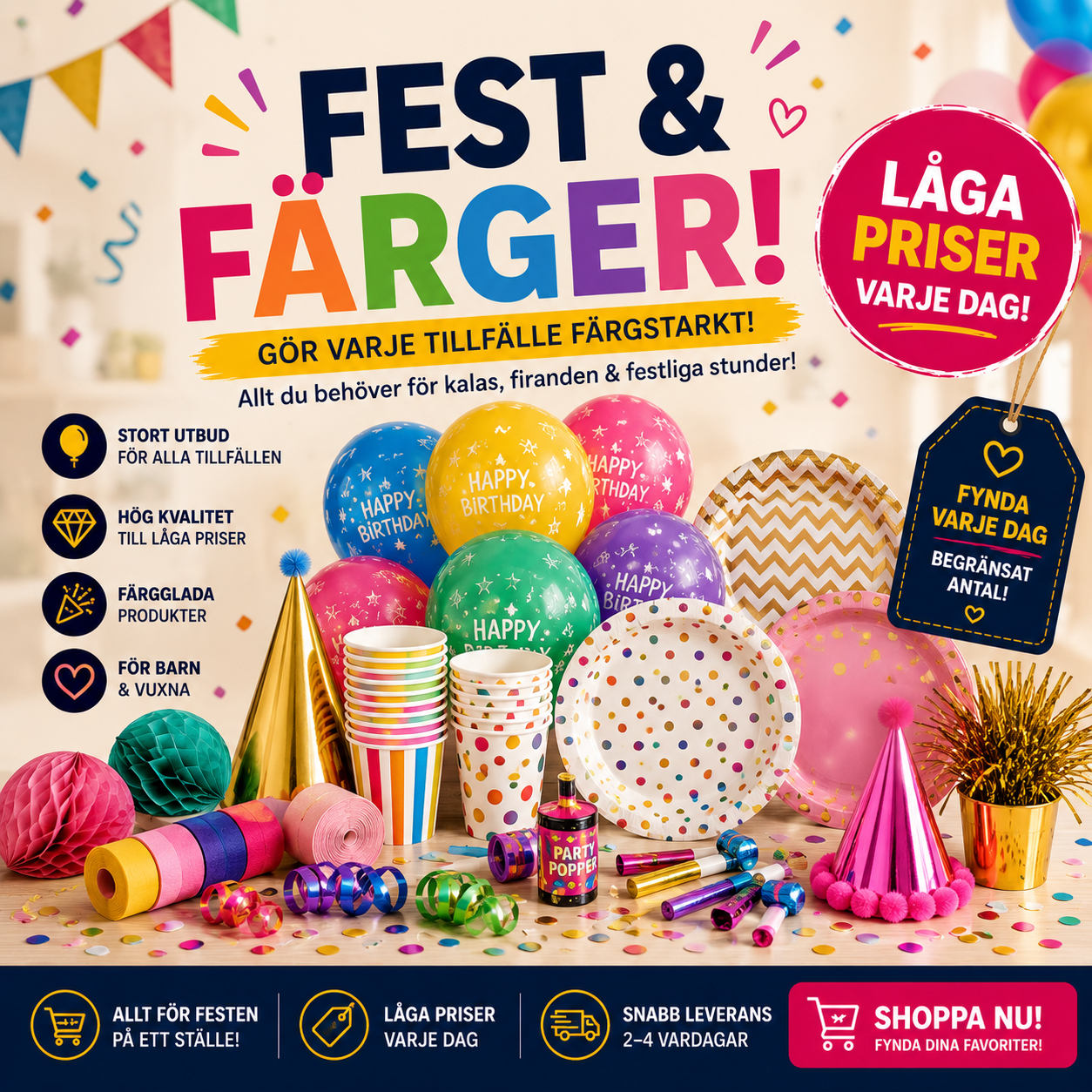 Fest & Färger