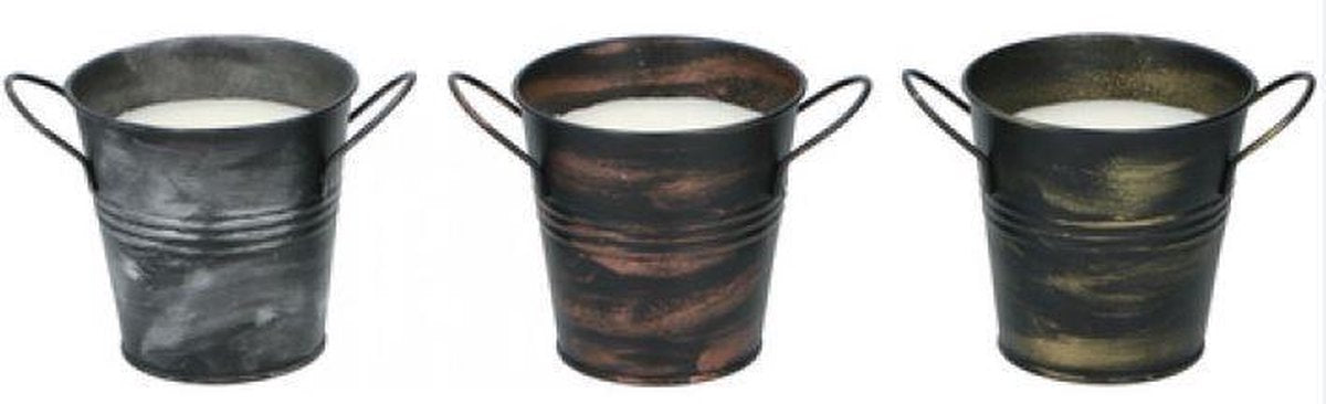 ArtiCasa - Duftlys i mellem spand Citronella 10cm