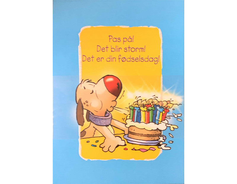 Kort - Fødselsdag