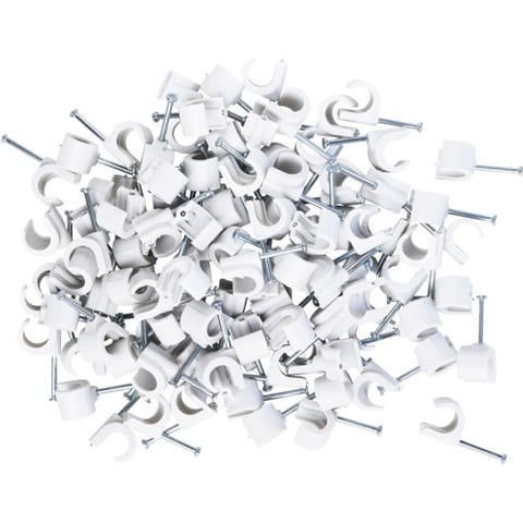 Blandet Runde Kabelklemmer 85 Stk