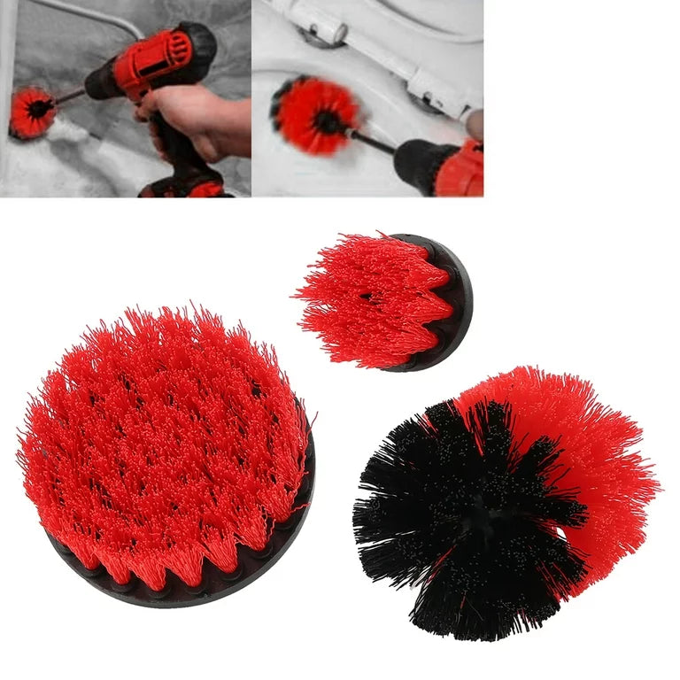 Protools - Borrdrivna Rengöringsborstar 3 St Rengöringsborstar Borrdrivna