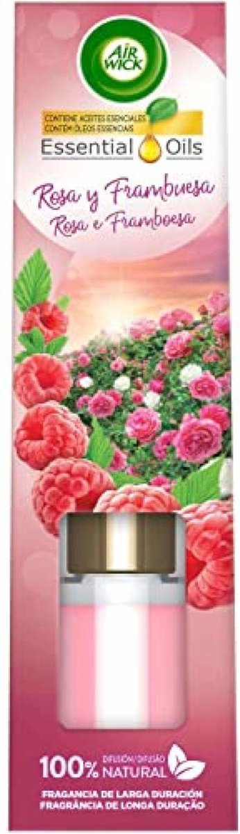 Air Wick - Rosa Y Frambuesa Vassspridare 40Ml