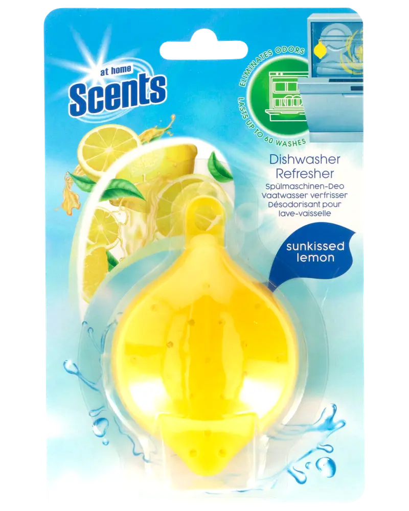 Opvaskemaskine frisker fra "at home scent" 12g sunkissed lemon