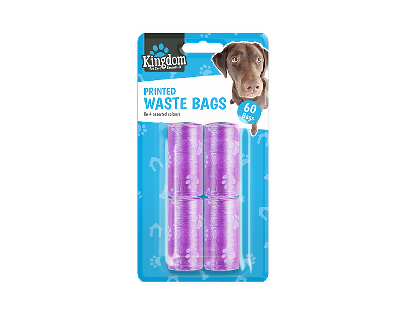 Kingdom Hundepo-Tasker - 60 Stk - Dollarstore.dk