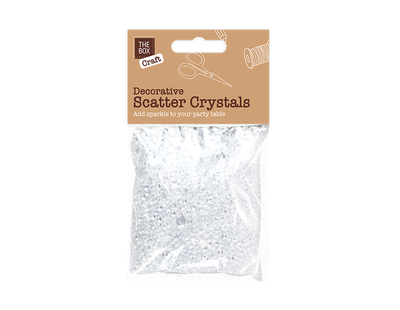 Dekorative Akryl sprednings krystaller - Dollarstore.dk