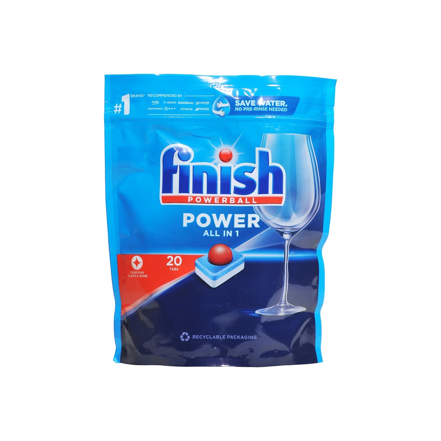 Finish Power Tablet 20pk All in 1