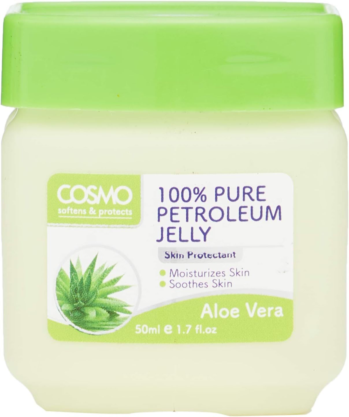 Cosmo Petroleum Jelly 100% - Aloe Vera - 50ml