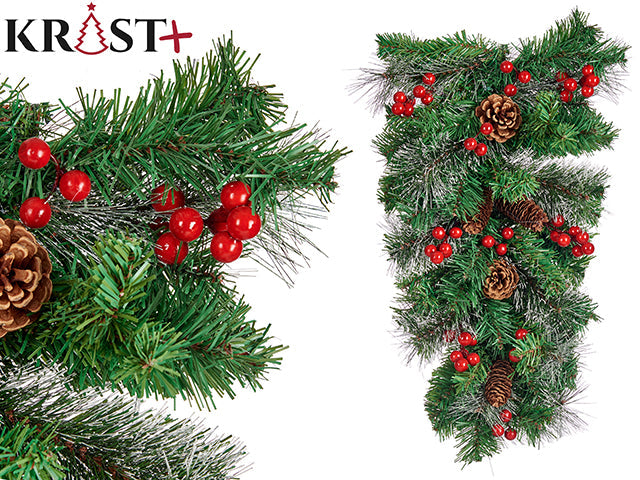 Krist - Stor Furuhängande Dekoration 70Cm