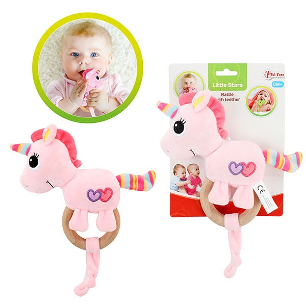 Toitoys - Unicorn Raffle Bidéring I Trä