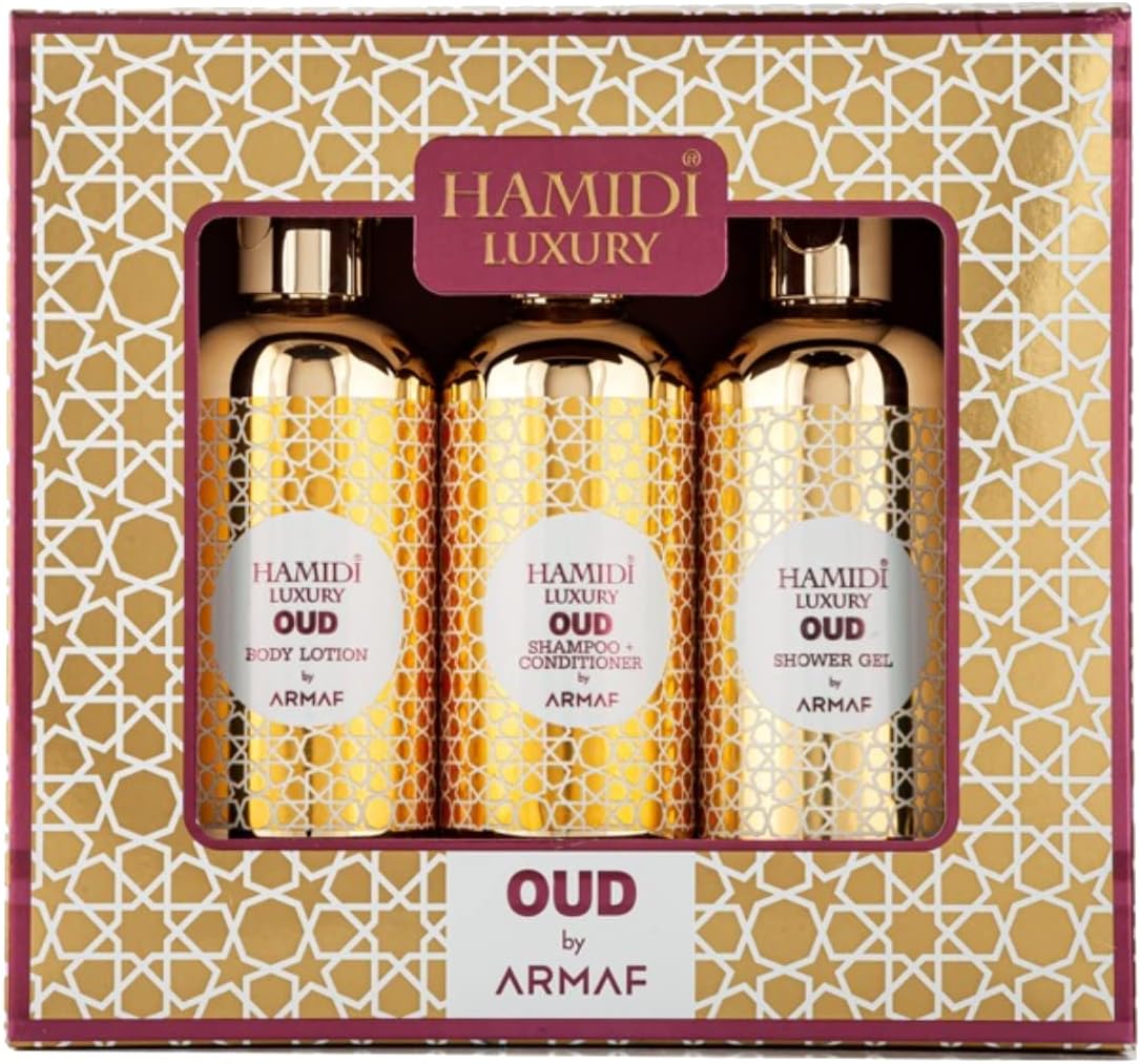 Hamidi Luxury Oud by Armaf – 3-Delt Gavesæt