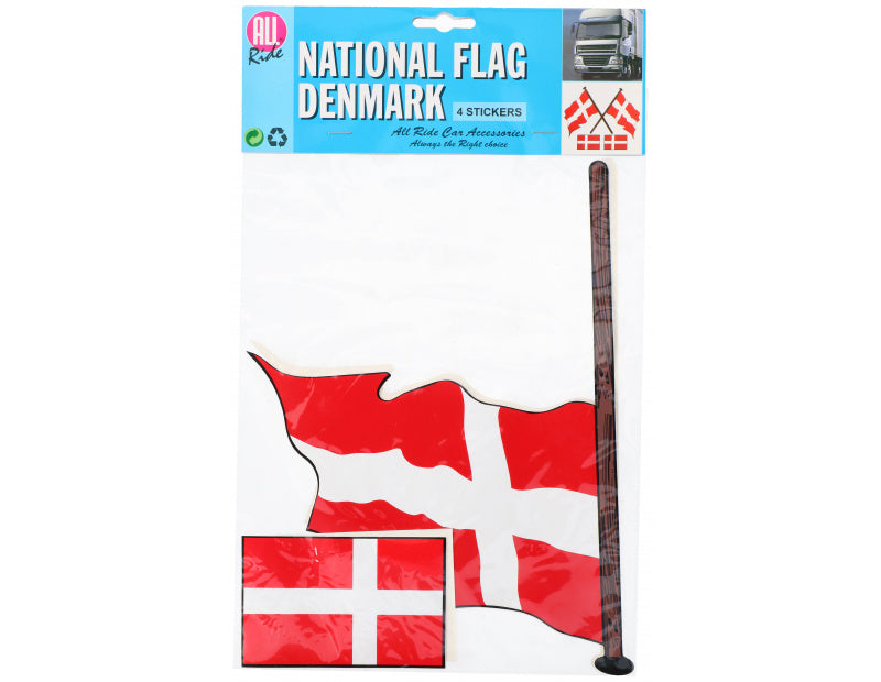 Flag sticker 4pcs