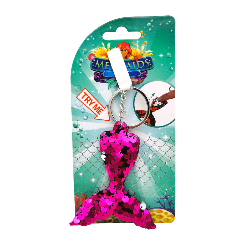Toitoys - Mermaid Tail Sequins Nyckelring