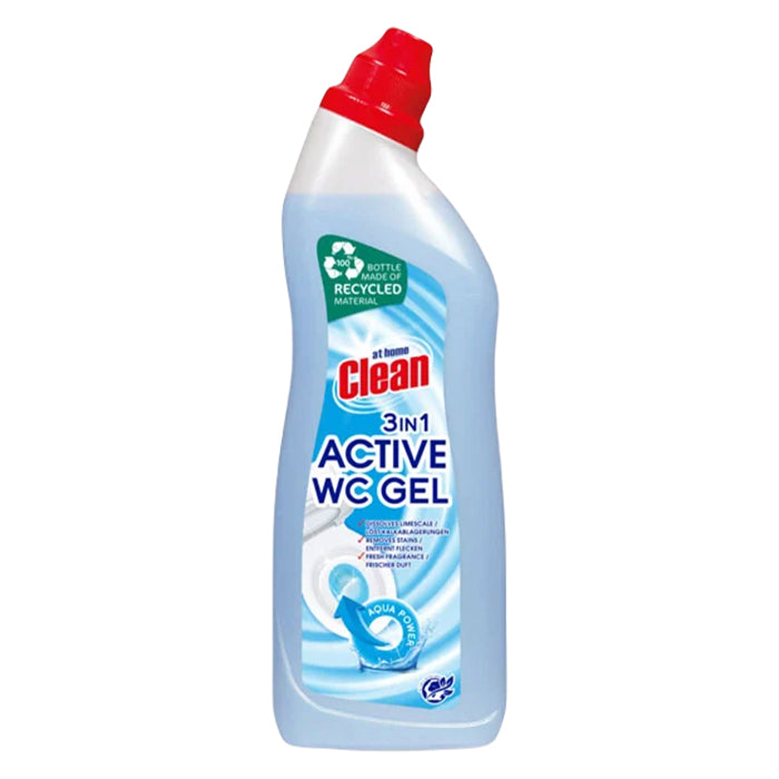 Active toilet rengøringsgel 750ml Aqua power