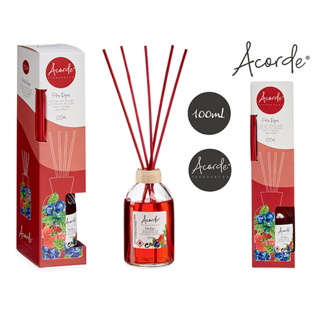 Acorde Xl Doftpinnar 125 Ml - Röda Frukter