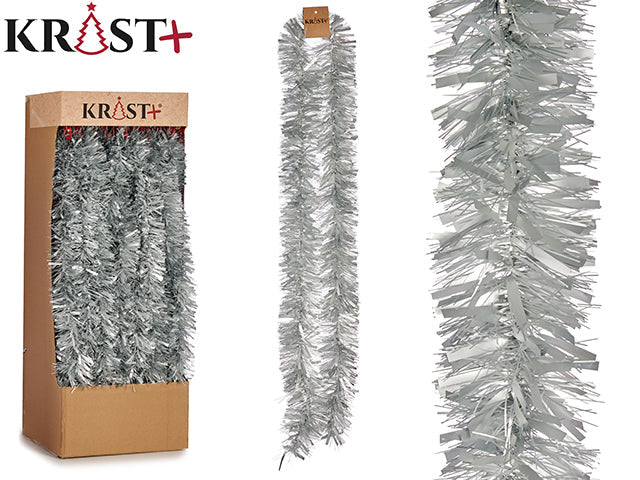 Krist - Garland 200X9Cm - Metallic Silver