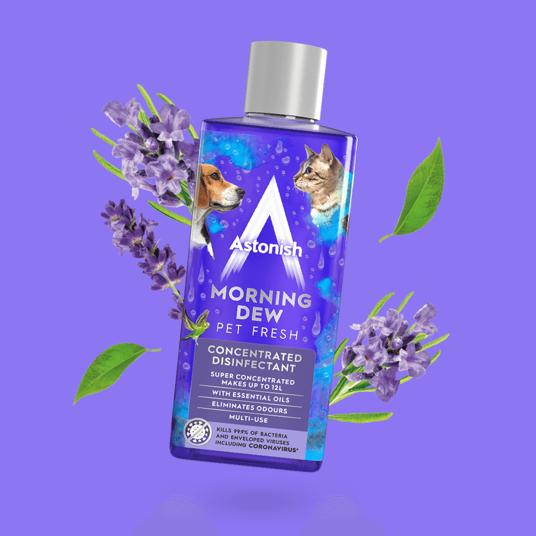 Astonish Koncentrerat Desinfektionsmedel 300Ml (Blandar Upp Till 12L) - Pet Fresh