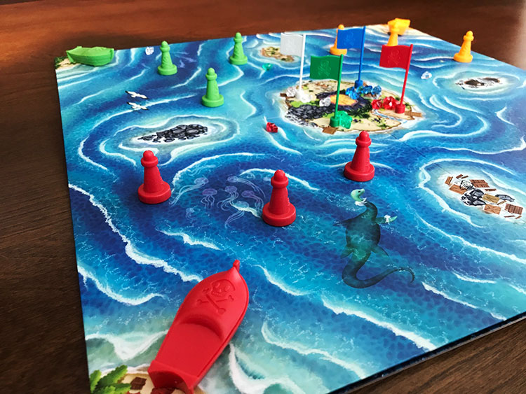 Bermuda Pirates Magnetic Board Game (Se Video)