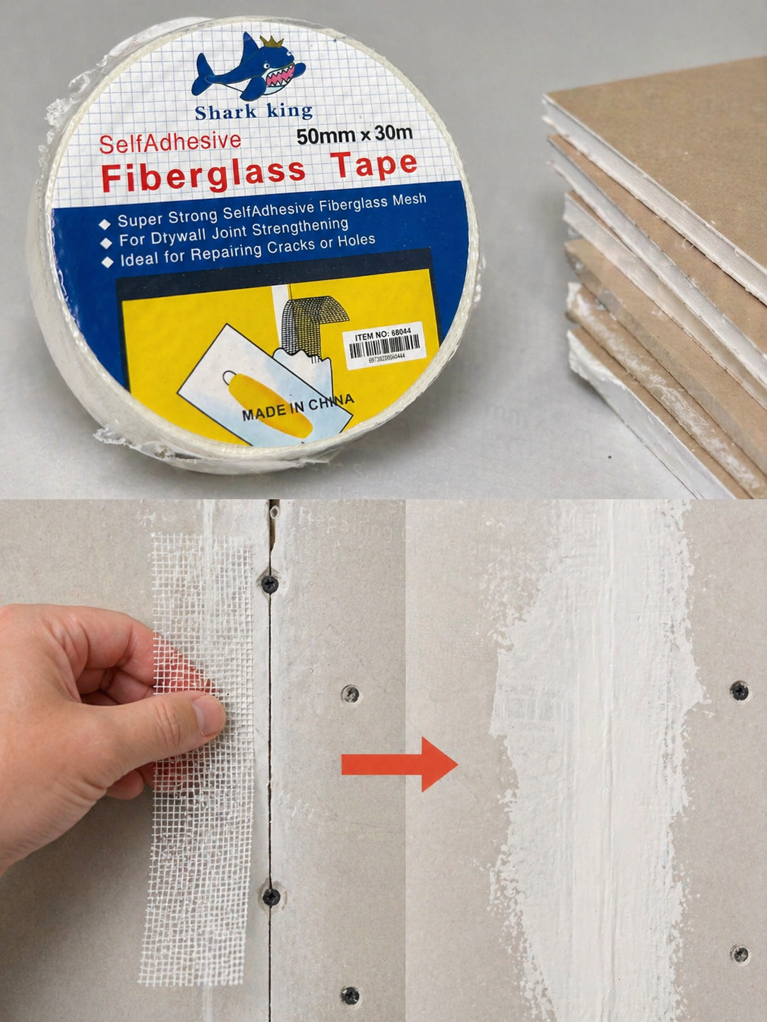 Fiberglas Tape 50mm x 30m