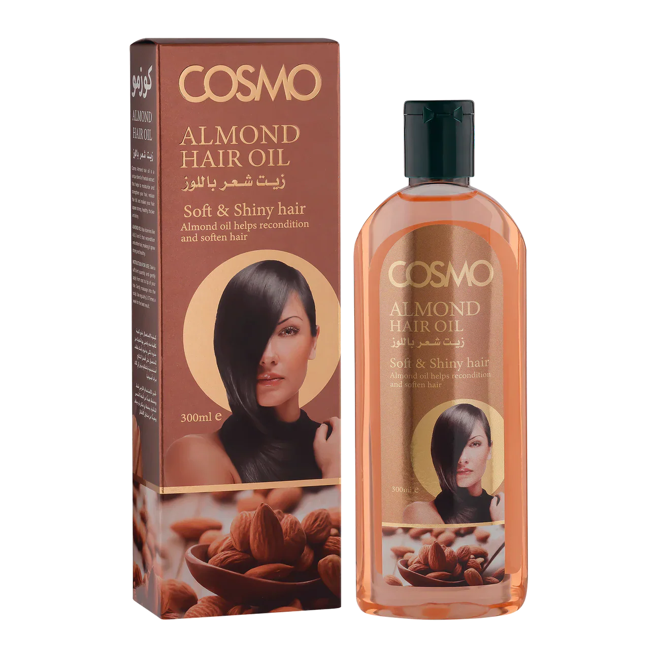 COSMO Almond Hair Oil – 300 ml