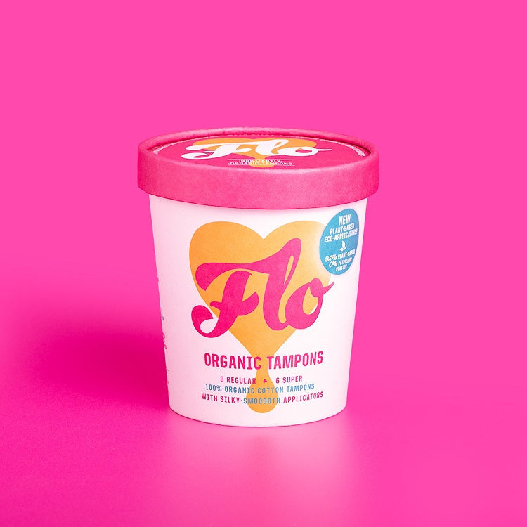 Here We Flo Ekologisk Tampong Med Applikator - 14 St
