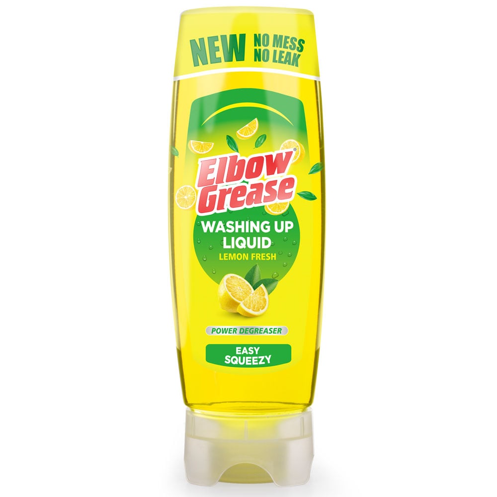 Elbow Grease Opvaskemiddel Lemon fresh Easy Squeezy 450ml