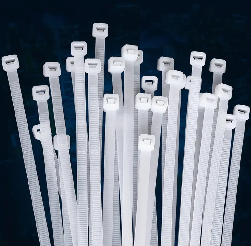 Yosho - Strips i nylon ca 50 st a 20cm (3,5mm) vit