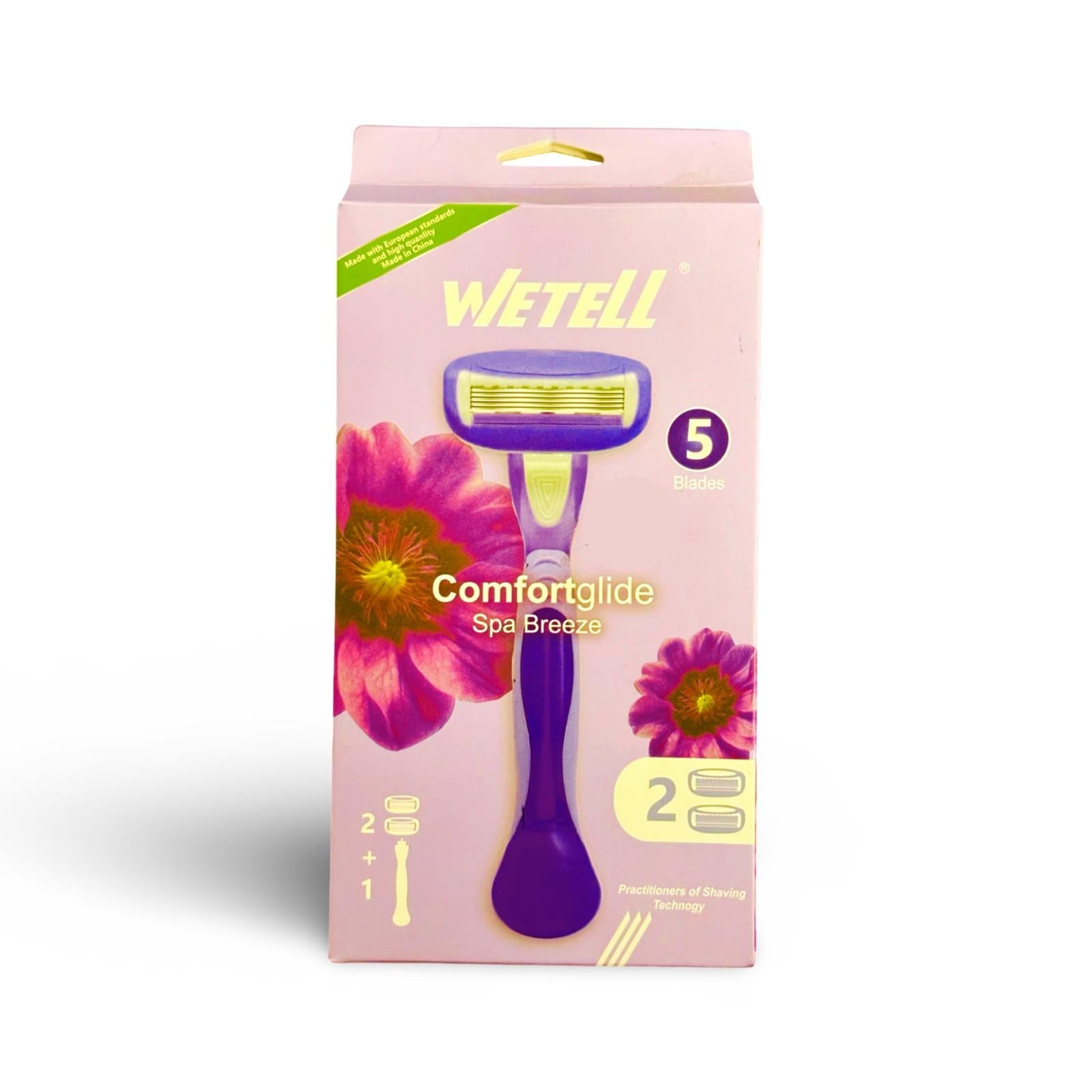 Barberskraber - Comfortglide Spa Breeze – 5-blads Skraber med Gelé - Razor