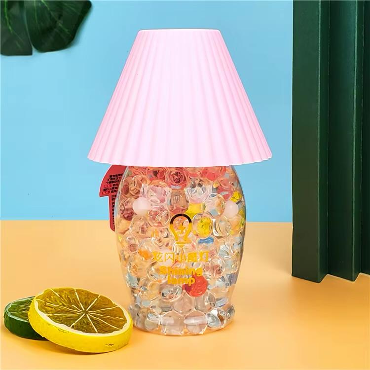 Luftfrisker vandperler med LED lys 15x10cm