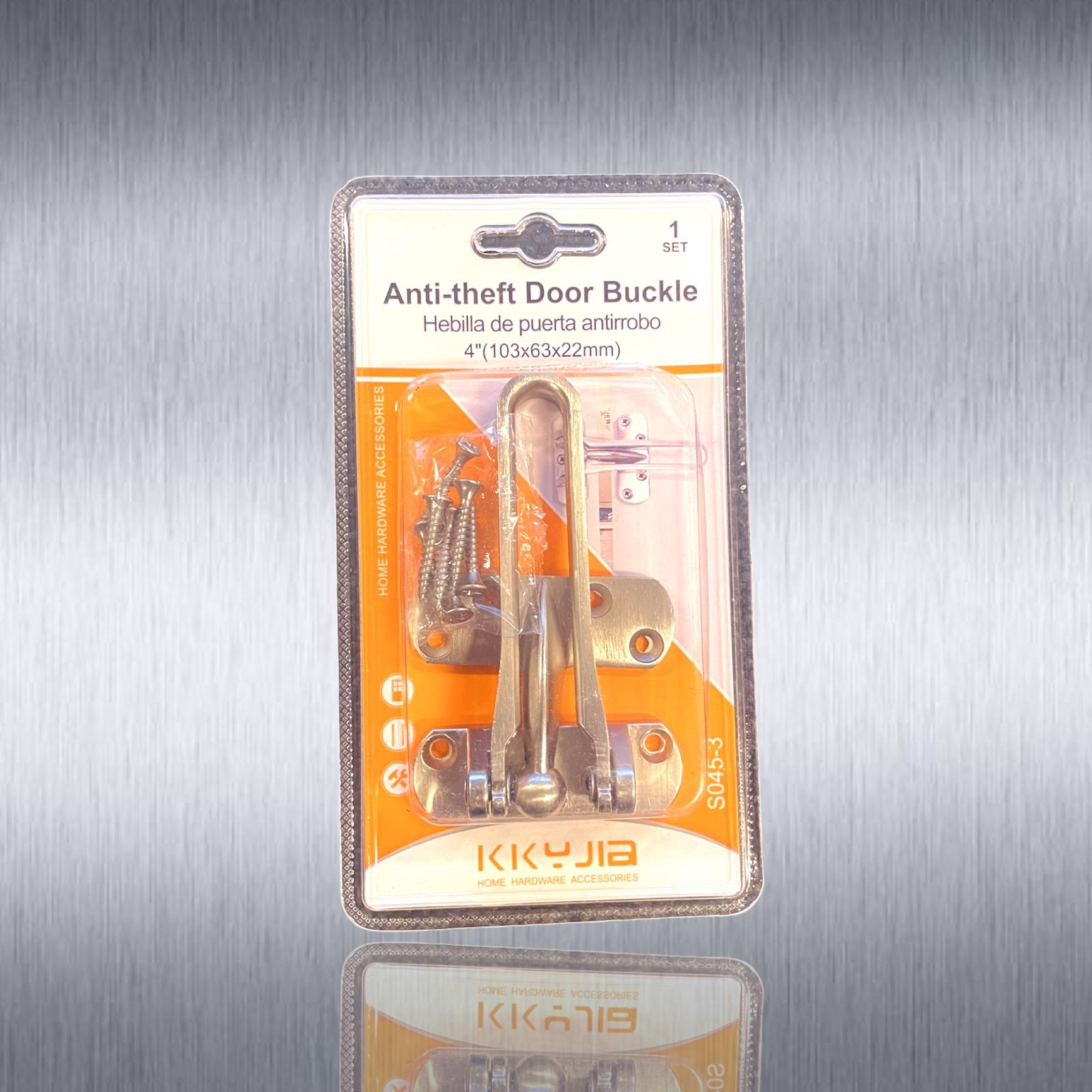 Stöldskyddsdörrspärr med tillbehör 103x63x22mm