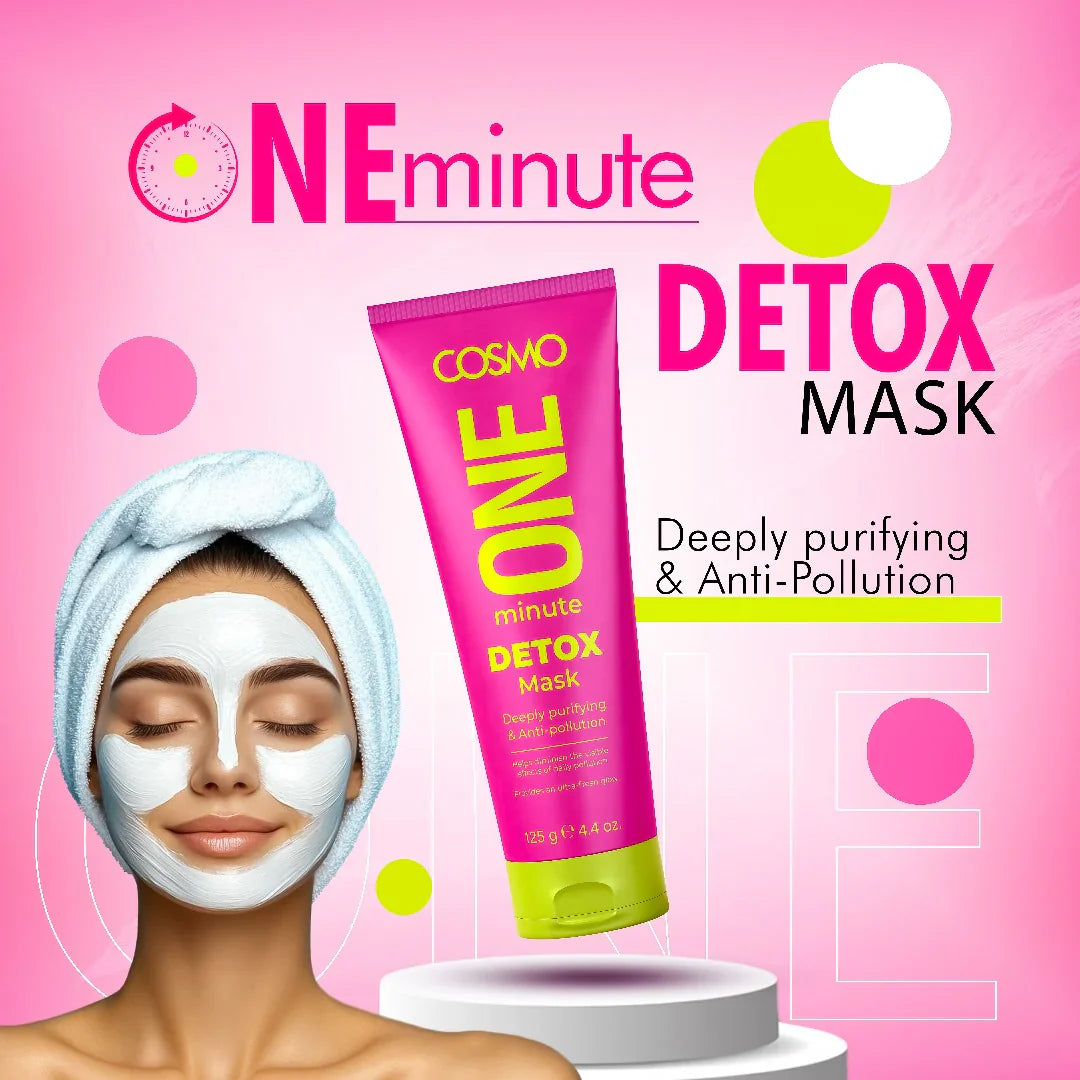 COSMO ONE Minute Ansigtsmasker (vælg variant)