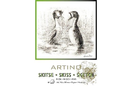 Skitseblok A4 70g 40 sider ⎮ 5700135638349 ⎮ VE_563834