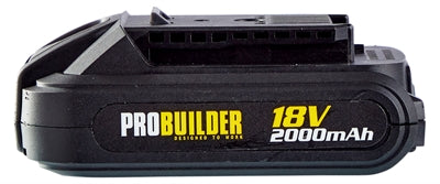 Probuilder Batteri 18V LI-ION 2.0AH ⎮ 5709386436353 ⎮ SC_000008