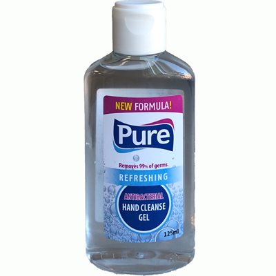 Håndsprit Gel 70% alkohol 125 ml ⎮ 857232006184 ⎮ AA_PureGel125ml