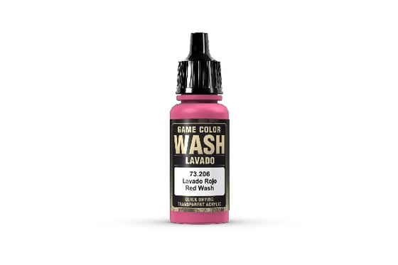 Wash 17ml Red til dybde/skygge ⎮ 8429551732062 ⎮ VE_439797