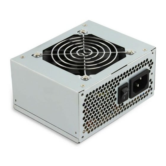 Strømforsyning TooQ TQEP-500S-SFX 500W Sølvfarvet ⎮ 8433281007376 ⎮ BB_S0226501