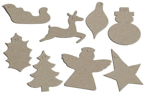 HOBBY2YOU Papfigurer jul1 (engel) 8x4stk. 1,2mm tykkelse ⎮ 5700130201104 ⎮ VE_020110