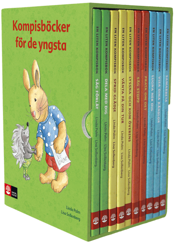 Kompisar Kompisböcker för de yngsta, 10 titlar