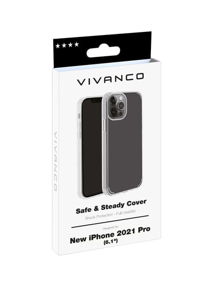 Vivanco Safe & Steady Cover iPhone 13 Pro Klar    ⎮ 4008928628708 ⎮ CN_000388