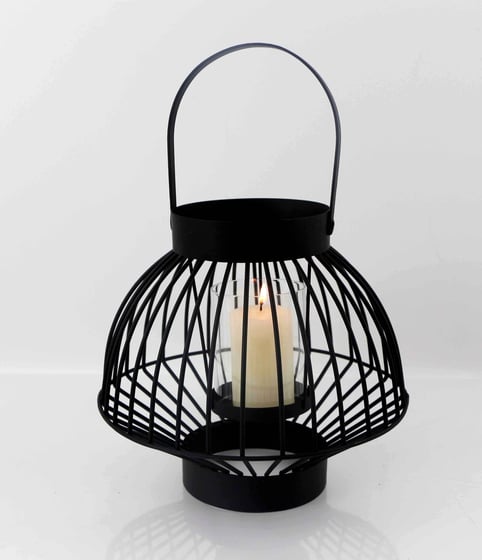 Lanterne i sort metal ⎮ 5715049159385 ⎮ DG_010091