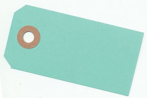 Manillamærke 40x80mm 10stk mint grøn ⎮ 5700130133696 ⎮ VE_013369