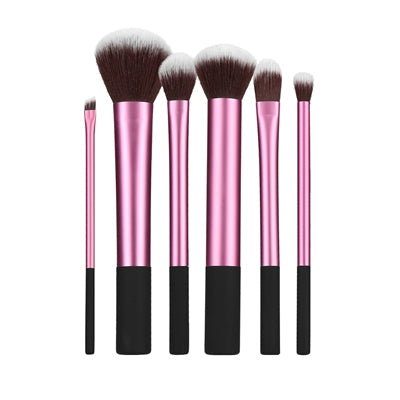 Mimo Makeup Brush Pink & Black set 6 pcs.
