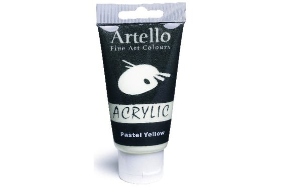 Artello acrylic 75ml Pastel Yellow ⎮ 5700138003915 ⎮ VE_800391