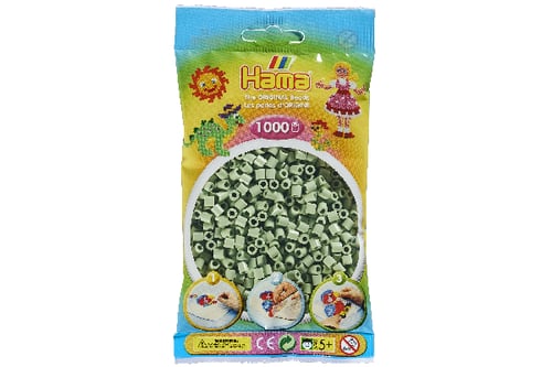 Hama midi perler 1000stk ekualyptus