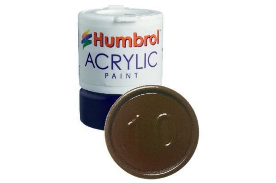 Akrylfärg Service Brun 12Ml - Blank-Ersatt