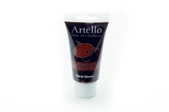 Artello acrylic 75ml Burnt Sienna ⎮ 5700138003526 ⎮ VE_800352