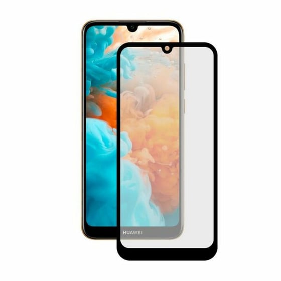 Mobil beskyttelsesglas af hærdet glas Huawei Y6 2019 KSIX Extreme 2.5D Sort ⎮ 8427542990682 ⎮ BB_S1901689