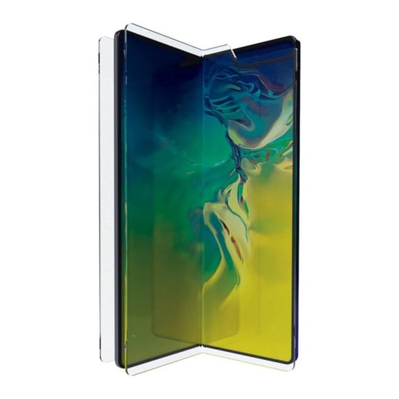 Hærdet glas-skærmbeskytter Samsung Galaxy Fold KSIX Flexy Shield Dual ⎮ 8427542986982 ⎮ BB_S1903587