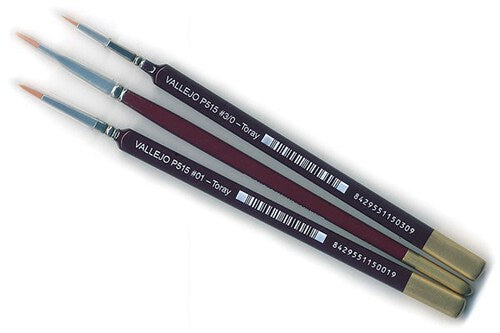 Toray Brushset triangular handle Nº 3/0, 1, 4 ⎮ 8429551159999 ⎮ VE_452390